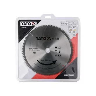 YATO Disc de tăiere pentru lemn 305 x 30 x 2,2 mm / 96T