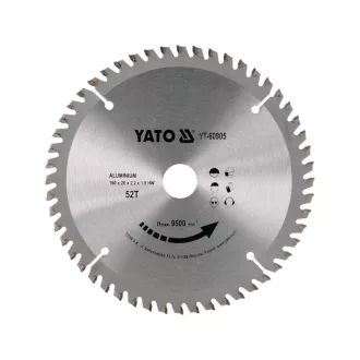 YATO Disc de tăiere pentru aluminiu 160 x 20 x 1,5 mm / 52T