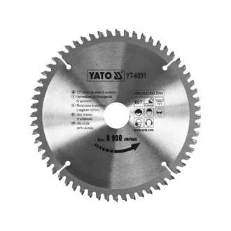 YATO Disc de tăiere pentru aluminiu 200 x 30 x 1,5 mm / 60T