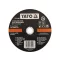 YATO Disc de tăiere pentru metal 180 x 1,5 x 22,2 mm inox