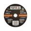 Disc de tăiere pentru metal YATO, 230 x 3,2 x 22 mm