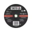 YATO Disc de curățare pentru metal 230 x 6,0 x 22,2 mm