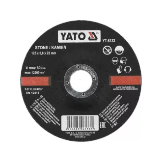 YATO Disc de curățare pentru piatră 125 x 6,8 x 22,2 mm