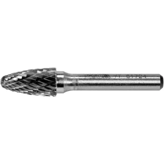   YATO Freză turbionată pentru metal, 10 mm, cilindrică încovoiată