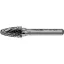 YATO Freză turbionată pentru metal, 10 mm, cilindrică încovoiată