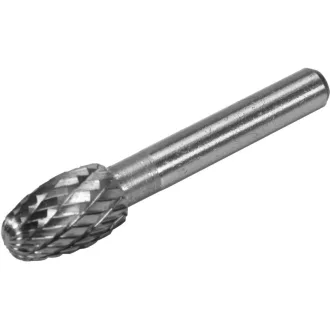  YATO Freză turbionată pentru metal, 10 mm, cilindrică, cu cap sferic încovoiat