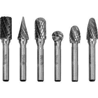 YATO Set freze turbo 6 piese pentru metal și aluminiu