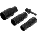 YATO Cap de șlefuit cu racletă pentru polizor unghiular cu adaptor