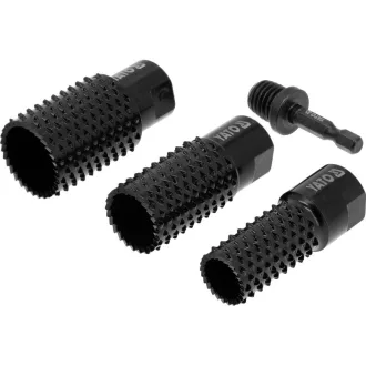   YATO Cap de șlefuit cu racletă pentru polizor unghiular cu adaptor