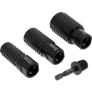 YATO Cap de șlefuit cu racletă pentru polizor unghiular cu adaptor