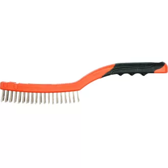 YATO Perie de sarma inox 3 randuri 340 mm