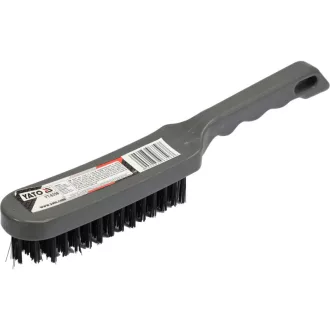 YATO Perie de sârmă cu mâner din plastic cu 6 linii