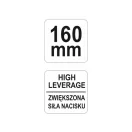 YATO Clește tăietor lateral de 160 mm