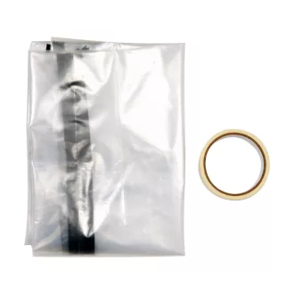   Folie pentru ușă cu protecție la praf YATO cu fermoar tip L 1200x2200 mm