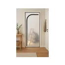 Folie pentru ușă cu protecție la praf YATO cu fermoar tip L 1200x2200 mm