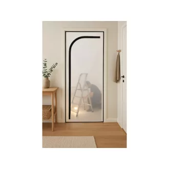   Folie pentru ușă cu protecție la praf YATO cu fermoar tip L 1200x2200 mm
