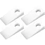 YATO Set pene din plastic 4 piese 100 x 50 x 25 mm