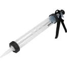 YATO Pistol pentru mastic 600 ml din aluminiu închis