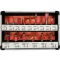 YATO Set de freze de sus 15 piese 8 mm