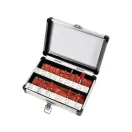 YATO Set de freze de sus 15 piese 8 mm