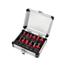 YATO Set de freze pentru router, 12 piese, 6 mm