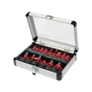 YATO Set de freză superioară, 15 piese, 6 mm