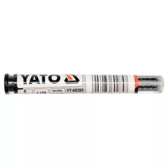   YATO Creion pentru tâmplărie cu mină de grafit 110 mm gri HB (5 buc)