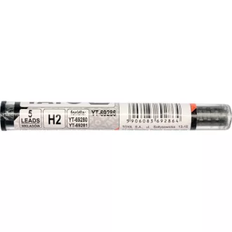   YATO Creion de tâmplărie cu mină de grafit de 110 mm gri H2 (5 buc)