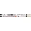 YATO Creion de tâmplărie cu mină de grafit 110 mm alb HB (5 buc)