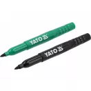 YATO Markere 2 buc negru - verde