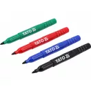YATO Set de markere permanente 4 buc
