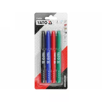 YATO Set de markere permanente 4 buc
