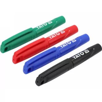 YATO Set mini de markere permanente 72 buc
