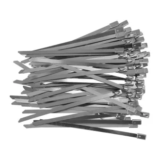 YATO Bride pentru cablu Inox 125 x 4,6 mm (100 buc)