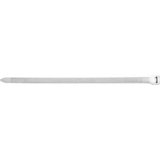 YATO Bride pentru cablu alb 200 x 7,6 mm (50 buc)