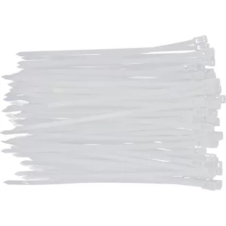   YATO Colier de prindere detașabil, 4,8 x 200 mm, alb (100 buc)
