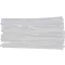 YATO Coliere de cablu detașabile 7,6 x 300 mm albe (100 buc)