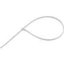 YATO Coliere de cablu detașabile 7,6 x 450 mm alb (100 buc)