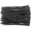 Coliere de plastic detașabile YATO 4,8 x 200 mm negre (100 buc)