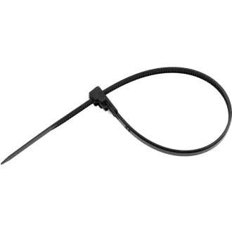   Coliere de plastic detașabile YATO 4,8 x 200 mm negre (100 buc)