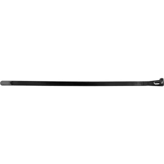 YATO Colier de cablu detașabil 7,6 x 250 mm negru (100 buc)