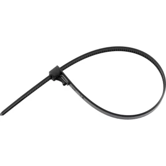 YATO Colier de cablu detașabil 7,6 x 250 mm negru (100 buc)