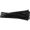 YATO Coliere de cablu detașabile 7,6 x 350 mm negru (100 buc)