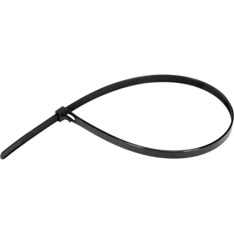   YATO Coliere de cablu detașabile 7,6 x 350 mm negru (100 buc)