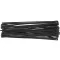 YATO Coliere de cablu detașabile 7,6 x 450 mm negru (100 buc)