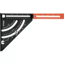 YATO Riglă unghi drept cu bază 290 x 185 mm aluminiu