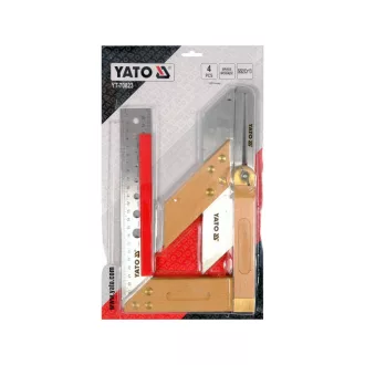 Set unghi drept YATO Carpenter 4 piese