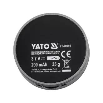   YATO Riglă inteligentă rotundă de la 0,05 până la 99,9 metri