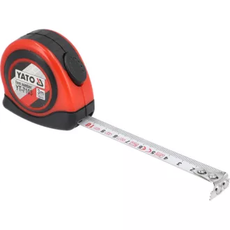   Bandă de măsurat YATO 3 x 16 mm, magnetică, acoperită cu nailon