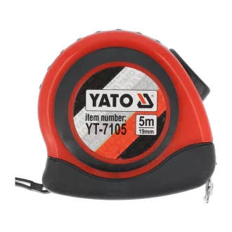   Bandă de măsurat YATO 5 mx 19 mm, magnetică, acoperită cu nailon